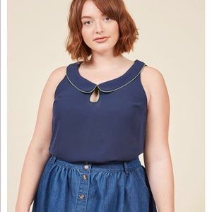 ModCloth Just As Imagined Top